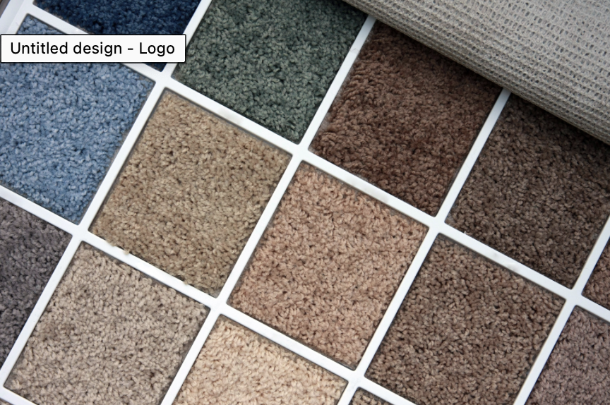 Samples of carpeting